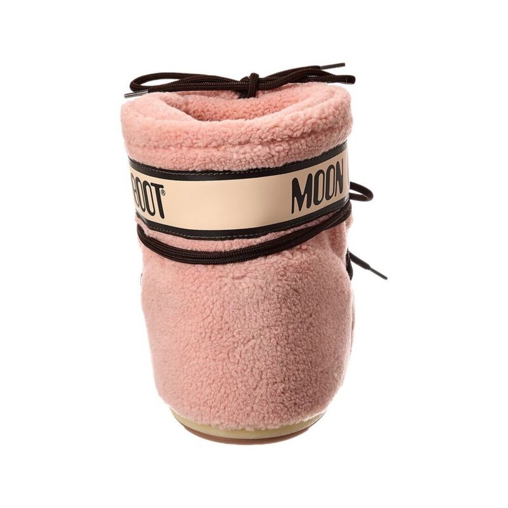 Moon Boot® Icon Low Fleece Boot, Pink - Picture 3 of 5